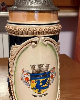 Boccale  birra ceramica tedesco