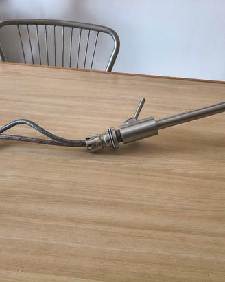 rubinetto cucina in inox satinato
