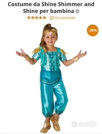 Costume di Carnevale Shimmer and Shine 5/6 anni