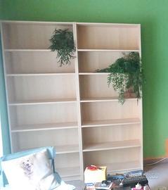 libreria billy color betulla