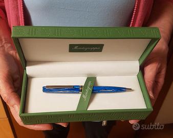 Montegrappa Penna Sfera Armonia Adriatic Sea Nuova