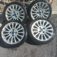 Cerchi 16" Ford Fiesta 09-13 4 fori con dadi