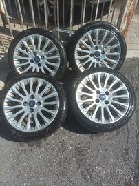Cerchi 16" Ford Fiesta 09-13 4 fori con dadi