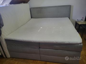 Letto contenitore boxspring