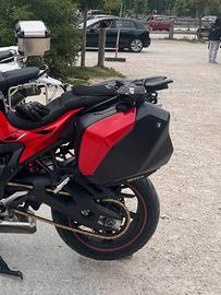 Tris valigie BMW S1000XR bauletto valigie laterali