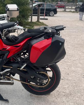 Tris valigie BMW S1000XR bauletto valigie laterali