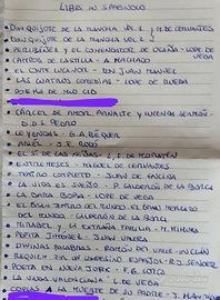 Libri in lingua spagnola