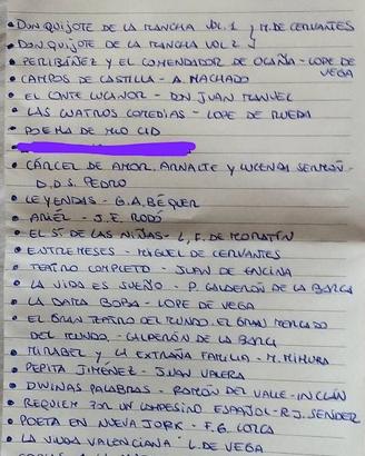 Libri in lingua spagnola