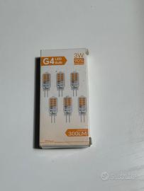 6 Lampadine G4 LED 3W 300LM