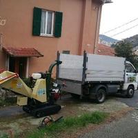 Biotrituratore Cippatore Negri R 225 su Gior 600