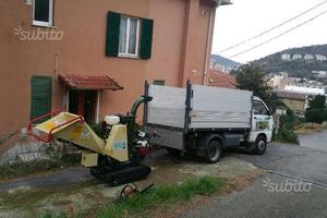 Biotrituratore Cippatore Negri R 225 su Gior 600