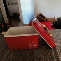 Contenitore frigo portstile vintage Coca Cola
