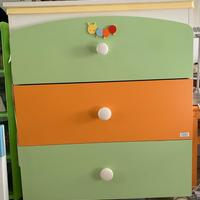 Fasciatoio con bagnetto neonato