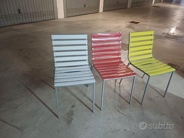 Set 6 sedie Calligaris design