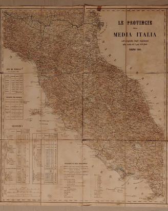 antica carta geografica