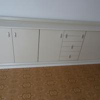 Mobile per soggiorno vintage in massello.