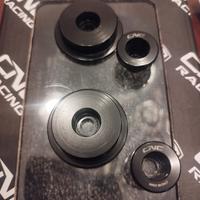 adattatori per specchietti bar end CNC racing