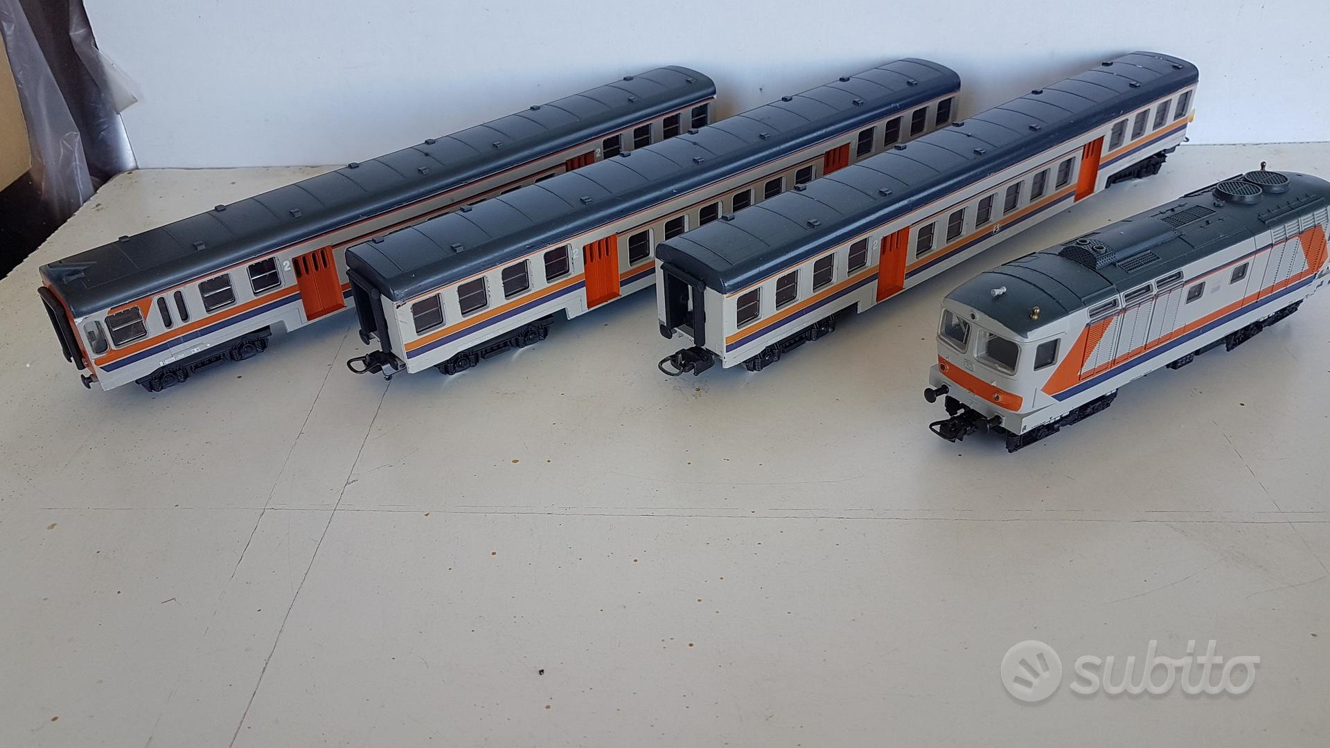 LIMA TRENINO la grande ferrovia ANNI '70 COMPLETO E FUNZIONANTE,Rarissimo