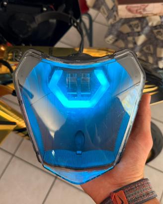 Faro led rgb hexagon ktm