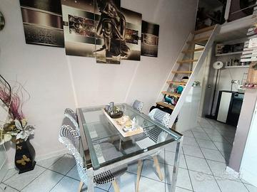 Panoramico trilocale con camino