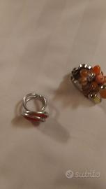 anelli in metallo e plastica 