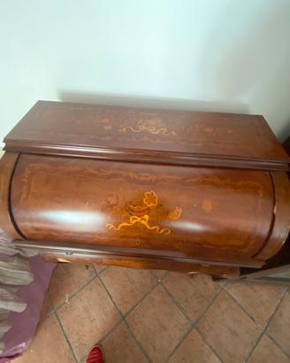 Segretaire a ribalta in stile Luigi XV von intarsi