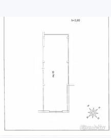 Ampio magazzino/deposito di 63 mq - a Taverna di M