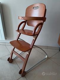 Seggiolone Bambini Foppapedretti Legno Lulu