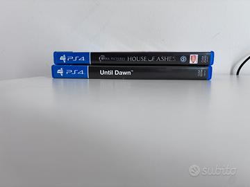 Lotto ps4 Horror: Until Dawn + House of Ashes
