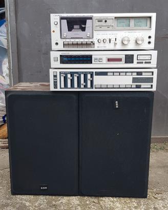 Impianto stereo vintage