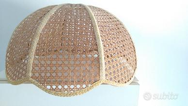 Lampadari vimini rattan