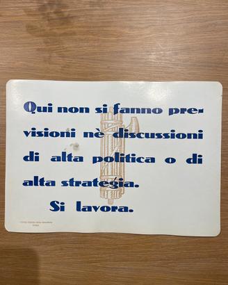Insegna orginale ventennio