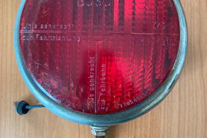 Luce fanale rosso nebbia bosch tpe b15 vintage