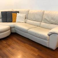 Divano in pelle 3/4 posti