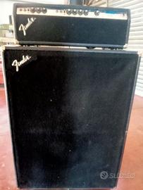 FENDER BASSMAN 100 SILVERFACE VINTAGE USA ANNI '70
