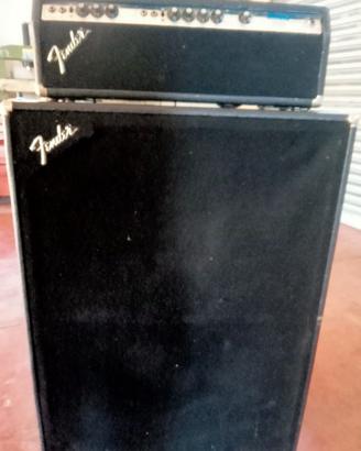 FENDER BASSMAN 100 SILVERFACE VINTAGE USA ANNI '70