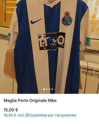 Maglia Calcio  Porto