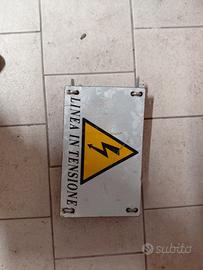 segnale linea in tensione ferrovie dello stato fs 