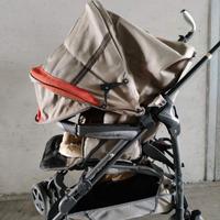 PASSEGGINO E OVETTO INGLESINA + PELLE AGNELLO