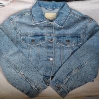 Giubbotto in Denim con brillanti"Taglia M"