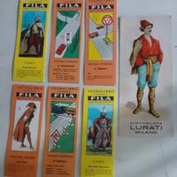 Lotto stock 7 segnalibro Fila - Pirati Cartelli st