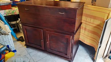 Mobile madia stile rustico