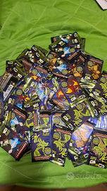 40 bustine lamincards ben10 alien force mega fluo