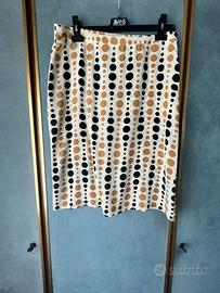 Gonna midi in pura seta Alberto Biani