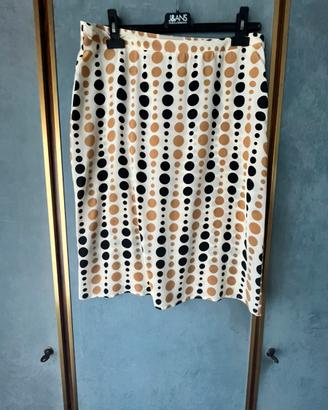 Gonna midi in pura seta Alberto Biani