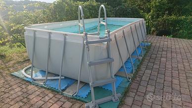 piscina fuori terra 4.00 x 2.00 x 1.00