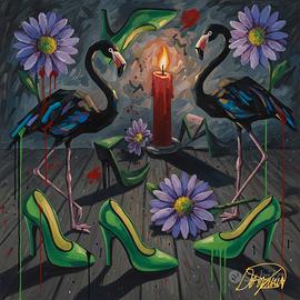 Quadro 90x60 - Opera Arte Grafica - Stanze