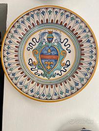 PIATTO DECORATIVO SBERNA DERUTA 30 CM
