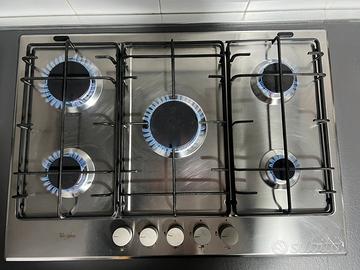 Piano cottura whirlpool 5 fuochi