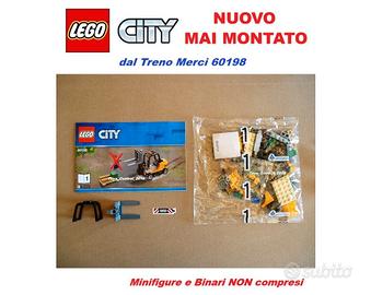 LEGO Train - Carrello elevatore da set 60198 NUOVO